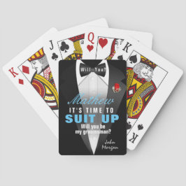 グロムスマントゥキシード招待状 トランプ