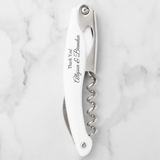 グロムスマンパーソナライズされたウェイターコルク栓抜 ソムリエナイフ (裏面)