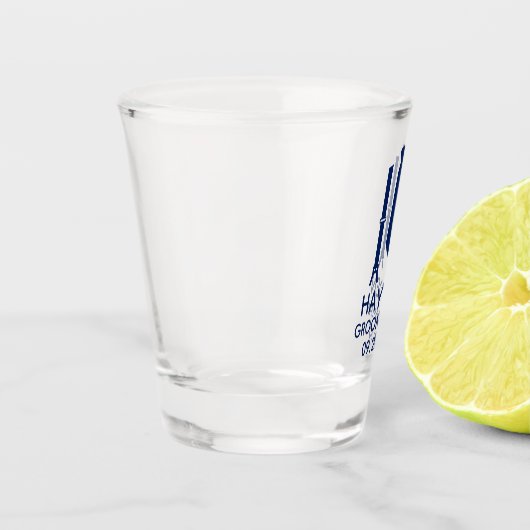 グロムスマンブルータイ ショットグラス (左)