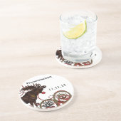 グロムスマンヴィンテージムースコースター コースター (側面)