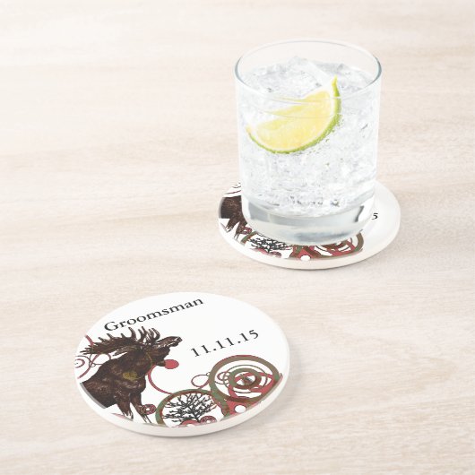 グロムスマンヴィンテージムースコースター コースター (側面)