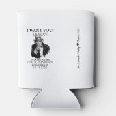 グロムスマン花婿介添人提案叔父サム私はあなたがほしい 缶クーラー (裏面)