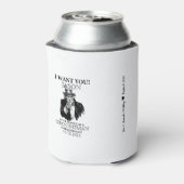 グロムスマン花婿介添人提案叔父サム私はあなたがほしい 缶クーラー (缶裏面)