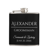 グロムスマン酒フラスコ結婚式の引き出物プレゼント フラスク (正面)