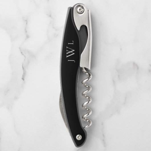 グロムスマン黒カスタムモノグラム名 ソムリエナイフ (裏面)