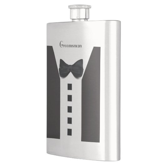 グロムスマン・タキシードエレガント🎩 きらきら光る フラスク (左)