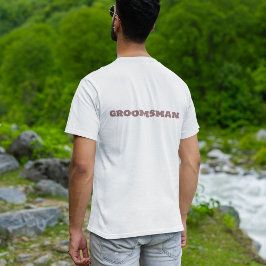 グロムスマン・ホワイトウェディングパーティー Tシャツ