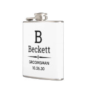 グロムスマン・モノグラメッド フラスク (左)