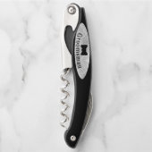 グロムスマン/花婿介添人ブライダルパーティギフトコルク ソムリエナイフ (正面)