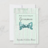 グロムス素朴マンサンキューカード サンキューカード (正面)