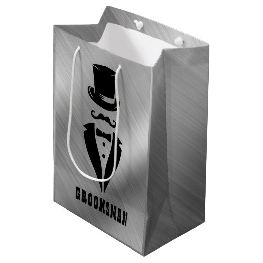 グロムス結婚マン ミディアムペーパーバッグ (正面アングル)