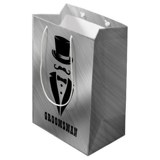 グロムス結婚マン ミディアムペーパーバッグ (裏面アングル)