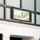 グロメットが付いているビニールの旗の日本人のプリント 横断幕 (ビルの外側)