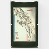 グロメットが付いているビニールの旗の日本人のプリント 横断幕 (縦)