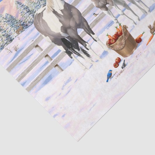 グロラピントグレ絵を描イーホースオンザウィンターファーム 薄葉紙 (詳細)