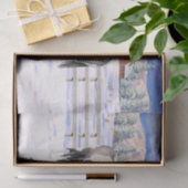 グロラピントグレ絵を描イーホースオンザウィンターファーム 薄葉紙 (ギフト)