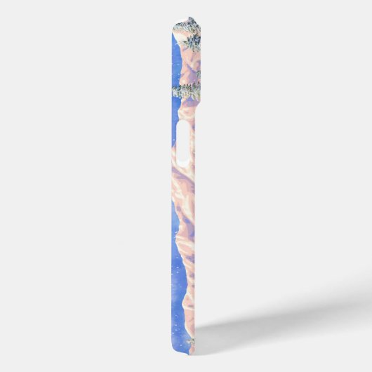 グロラピントグレ絵を描イーホースオンザウィンターファーム Case-Mate iPhoneケース (裏面 / 右)