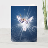 グロリアの天使のクリスマスカード シーズンカード (正面)