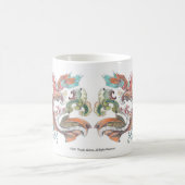 グロリアの落書きのマグ コーヒーマグカップ (中央)