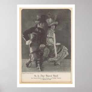 グロリアスワンソンルドルフヴァレンティノ ポスター