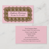 グロリアフェイピサエレガントプロフェッショナル 名刺 (正面/裏面)