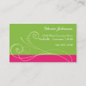 グロリア・ビジネス・カード 名刺 (裏面)