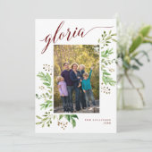 グロリア ユーカリ フレーム 宗教的写真 シーズンカード (スタンド正面)