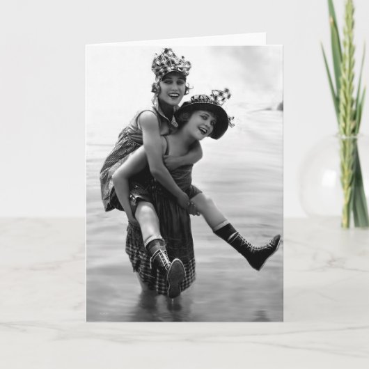 グロリアSwansonおよびPhyllis Haver カード (正面)