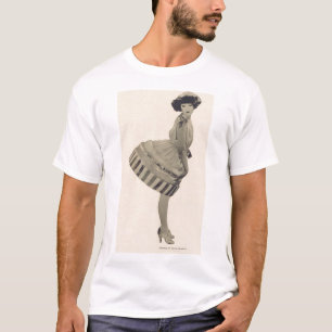グロリアSwansonの1922年のヴィンテージのポートレートのTシャツ Tシャツ