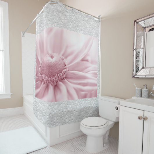 グロリオサデイジーマクロシャワーカーテン シャワーカーテン (インサイチュ)