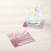 グロリオサデイジーマクロ スクエアペーパーコースター (インサイチュ)