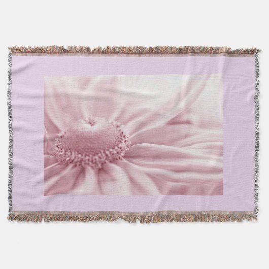 グロリオサデイジーマクロ スローブランケット (正面)