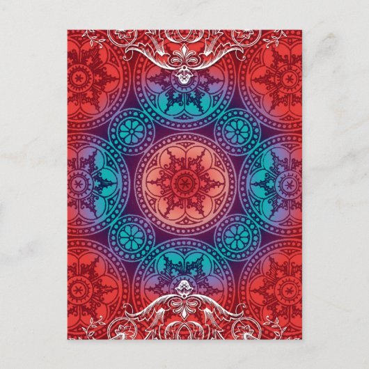 グロリビクトリアンーサ・アラベスク ポストカード (正面)