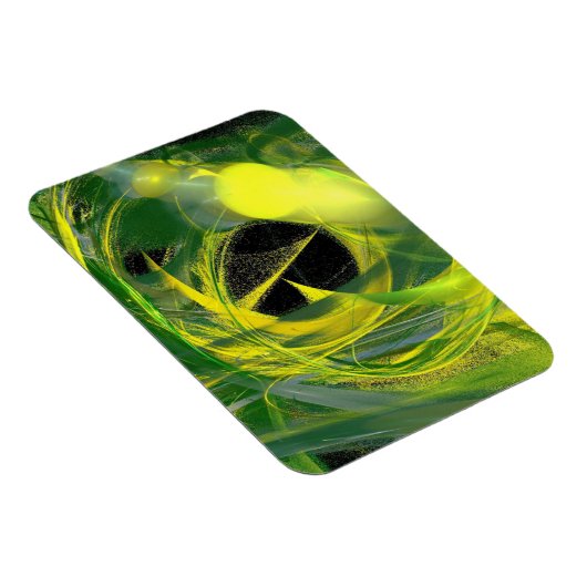 グロワーム抽象芸術 マグネット (右側)