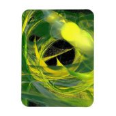 グロワーム抽象芸術 マグネット (縦)