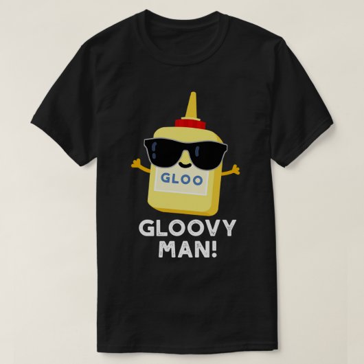 グロヴィーおもしろいマンガすごいープン Tシャツ (デザイン正面)
