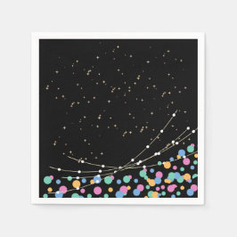 グローとバ転がイルデイパーティー供給 スタンダードカクテルナプキン