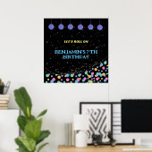 グローとバ転がイルデイパーティー供給 ポスター (ホームオフィス)