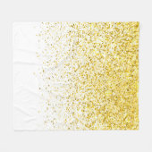 グローのグラデーションパターン1 フリースブランケット (正面(横))