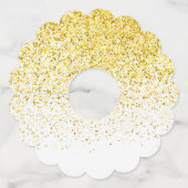 グローのグラデーションパターン1 ワイングラスタグ (正面)