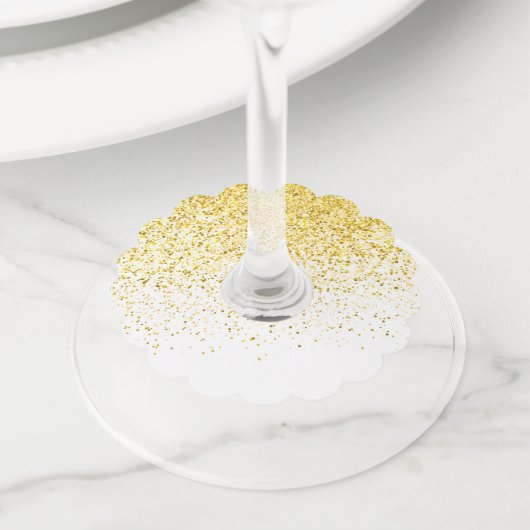 グローのグラデーションパターン1 ワイングラスタグ (クローズアップ)