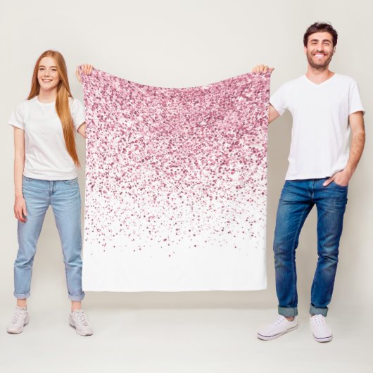 グローのグラデーションパターン2 フリースブランケット (インサイチュ)