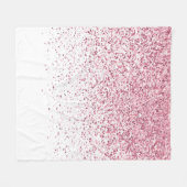 グローのグラデーションパターン2 フリースブランケット (正面(横))