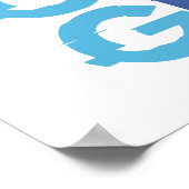 グローを上げる – ありストップない ポスター (角)