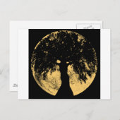 グローイズ・ムーン・オークの女神 ポストカード (正面/裏面)