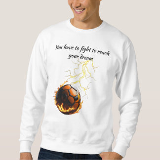 グローイングゲームスピリット アート フットボールTシャツ スウェットシャツ
