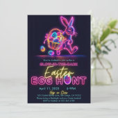 グローインザダーク イースターエッグハント ネオンパーティー 招待状 (スタンド正面)
