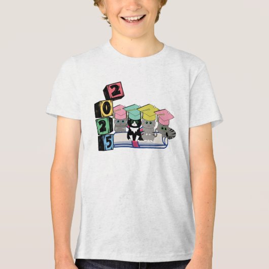 グローイン&グローウィン – 2025年クラス トライブレンドＴシャツ (正面)