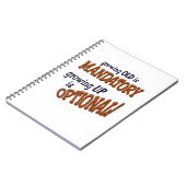 グローウィン・オールド！ ノートブック (左側)