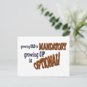 グローウィン・オールド！ ポストカード (スタンド正面)